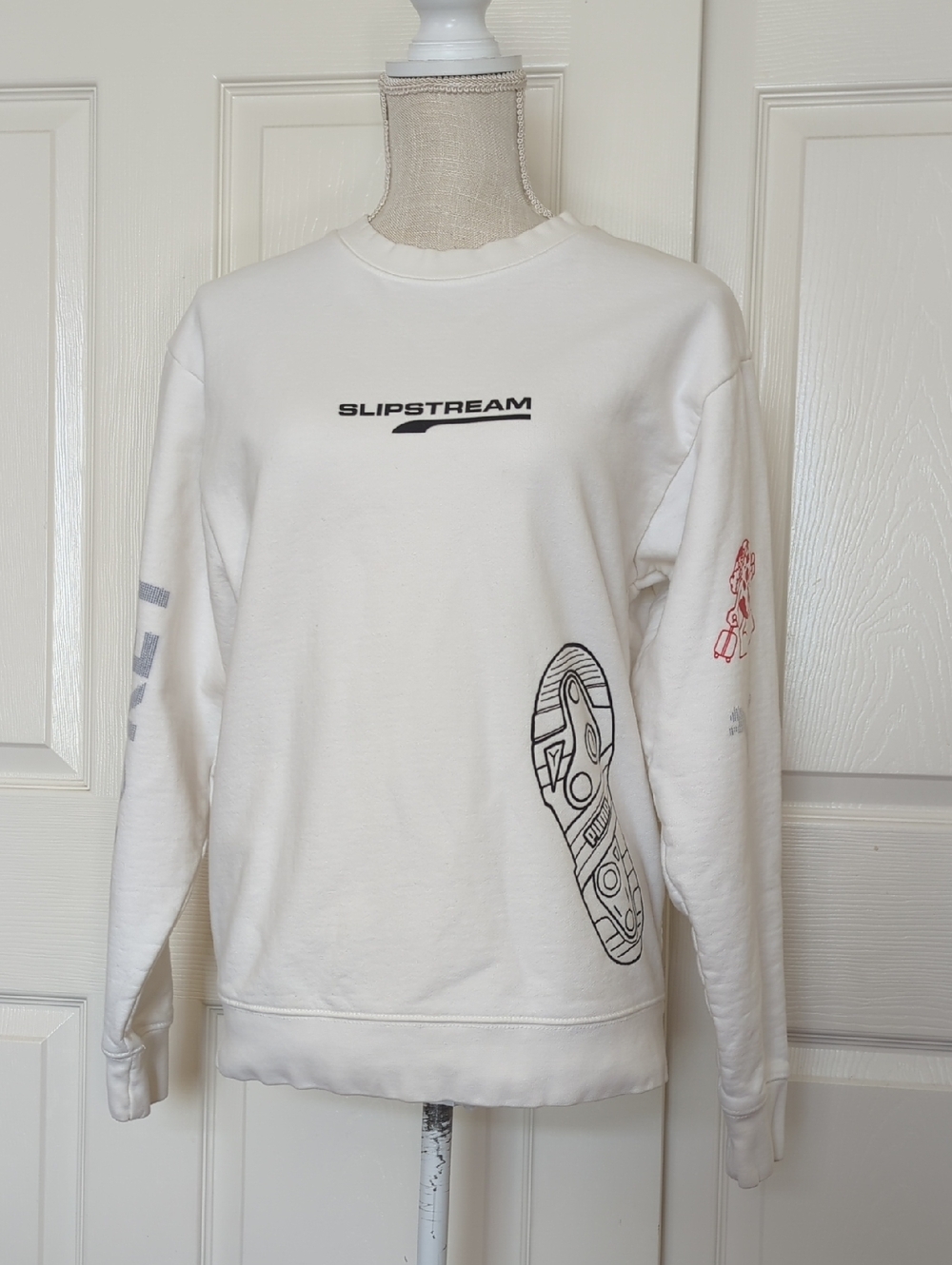 Chinatown Market x Puma Slipstream Collaboration White Sweatshirt